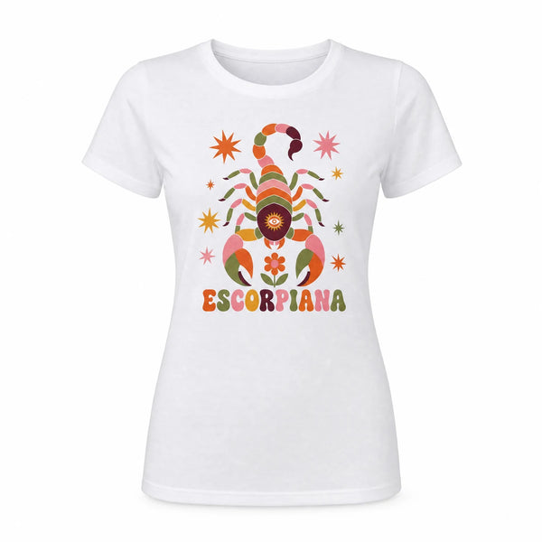 Camiseta baby look Escorpiana
